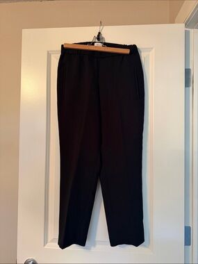 Wilfred Black Women's Crop Straight-Leg Dress Pants